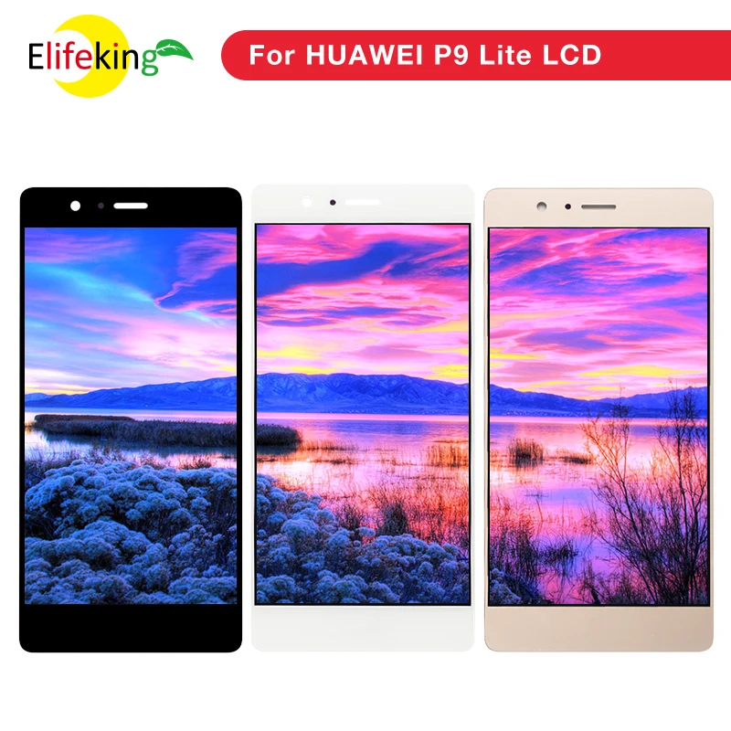 Оригинальный ЖК дисплей 5 2 дюйма для HUAWEI P9 Lite 2016 экран дисплея с рамкой фотография
