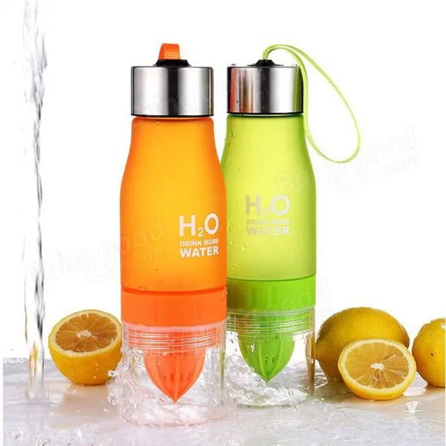 Free Shipping Lemon Water Bottle 650mL Multi Color H2O Drink More Drinking Protein Brief Creative Sports | Дом и сад