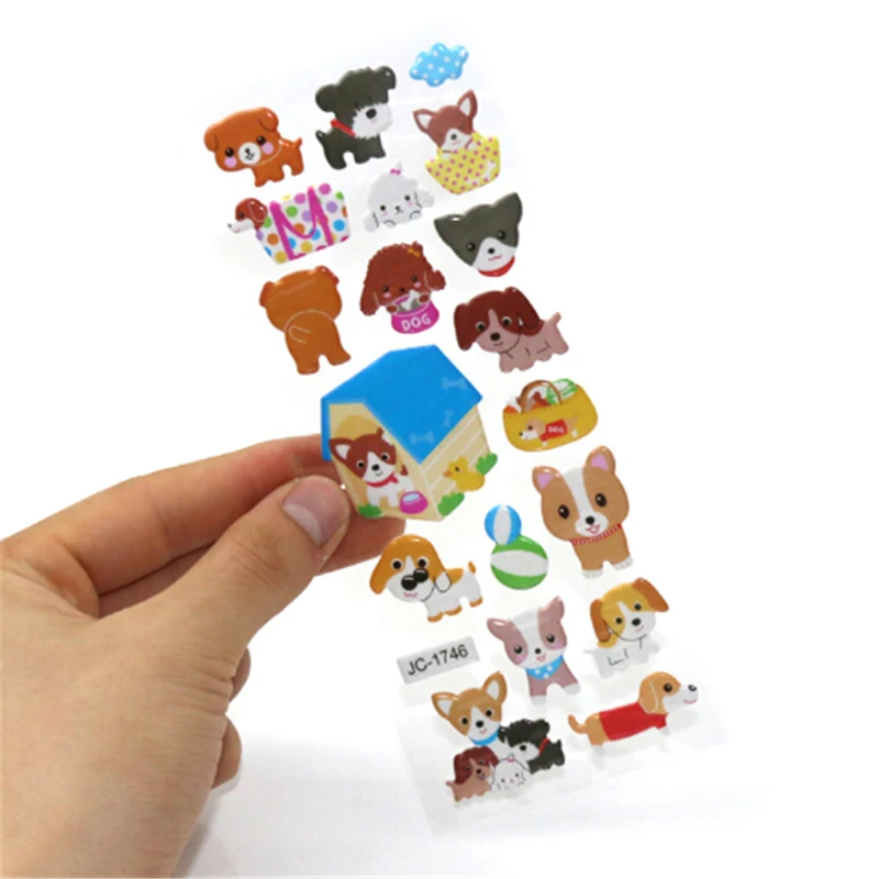 Новинка 5 листов милые динозавры классические игрушки школьник награда 3D