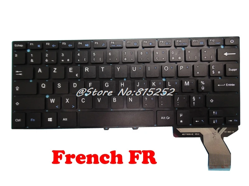 Клавиатура для onda для XiaoMa 41 YXT-NB93-48 MB27716008-BZ YXT-NB93-49 английский США H003-37 MB27716014-BZ PRIDE-K2819 Франция Бразилия