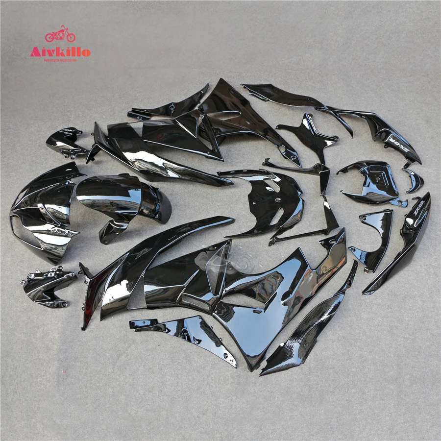 ABS Инжекционный обтекатель КУЗОВ Набор для Kawasaki Ninja ZX6R ZX6-R 2009-2012 ZX636 ZX-6R 10 11