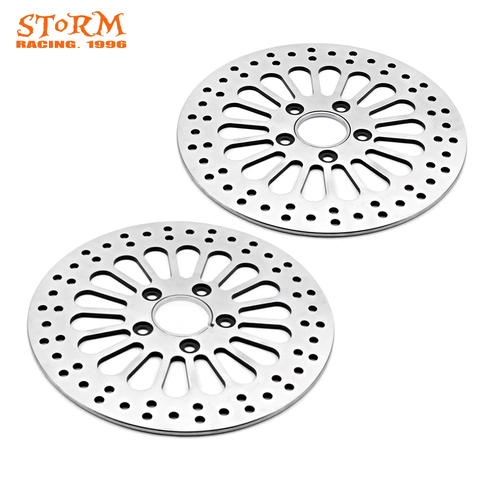 Motorcycle Front And Rear Brake Disc Rotor Set For HARLEY Touring Softail Sportster Dyna 1984-2013 | Автомобили и мотоциклы