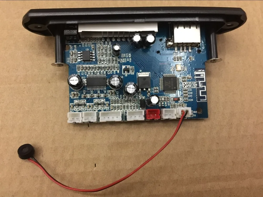 Беспроводной Bluetooth аудио MP3 декодер 12 В плата питания USB TF WMA APE FLAC WAV встроенный