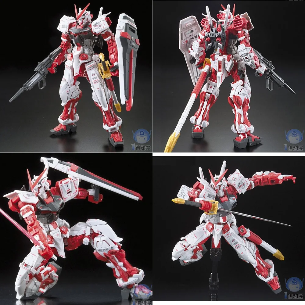 Оригинальная модель Gundam, RG 1/144, заблудшая красная рамка, Justice Freedom 00, detery Armor Unchained, мобильный костюм, детские игрушки