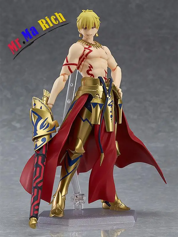 Figma 300 # Fate Gilgamesh ПВХ фигурка Коллекционная модель подарок на Рождество игрушка 5