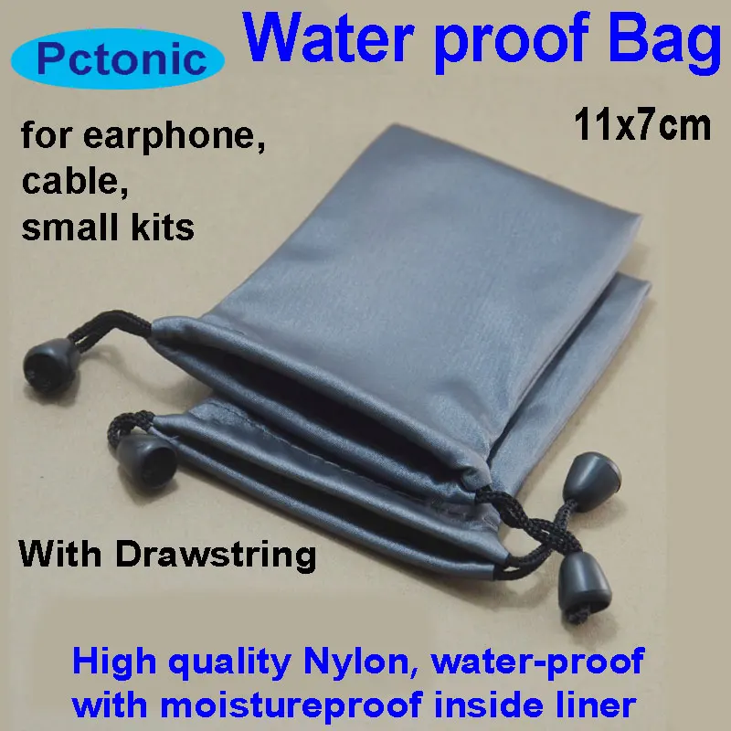 Водонепроницаемая нейлоновая сумка на шнурке для наушников|bag for mobile phone|bag mobilefor