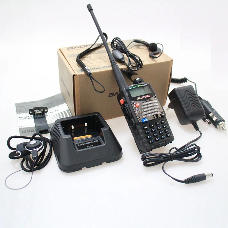 BaoFeng UV 5RA Plus Walkie Talkie/велосипедная сумка/динамик Mic/антенна/кабель для