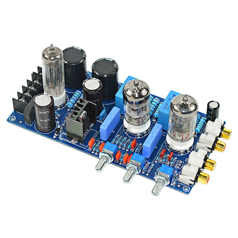 6N1 Tone Board Hi-Fi аудио усилители усилитель трубки Плата усилителя | Электроника