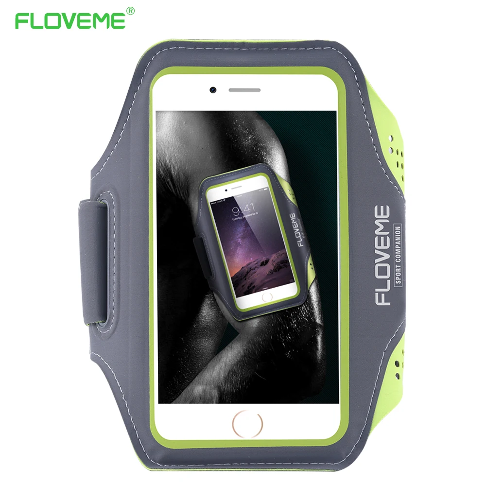 Водонепроницаемый спортивный чехол Floveme для iPhone 6 Plus 6s 7 8 5 дюймов|sport armband|sports running