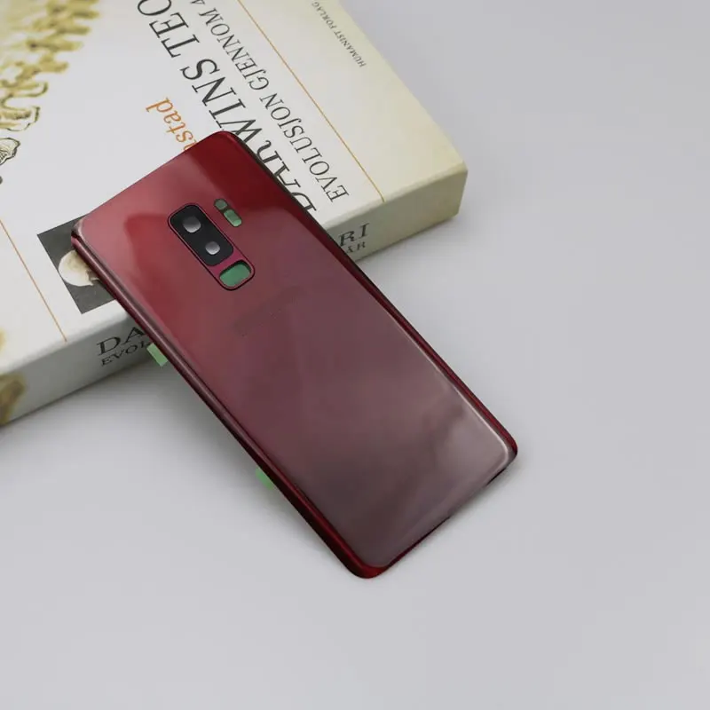 Оригинал для Samsung S9 + Plus задняя крышка батареи корпус двери объектив камеры |