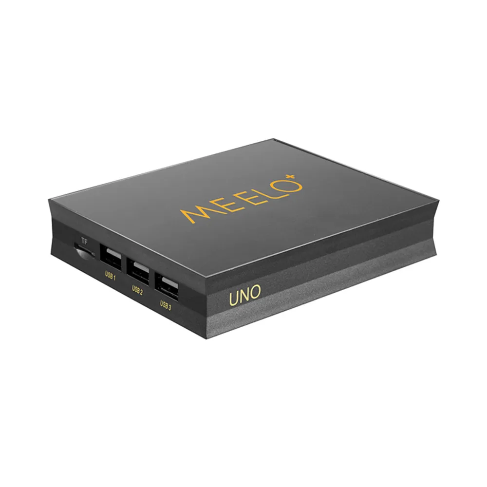 MEELO UNO DVB S2 T2 Android 5 1 Смарт ТВ Box Amlogic S905 4 ядра ГБ 8 UNO2 4K Media player dvb t2 s2 Поддержка Мощность