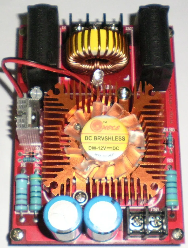 12 v ~ 30 Вт ZVS tesla катушка источник питания ведущая пластина + высоковольтный