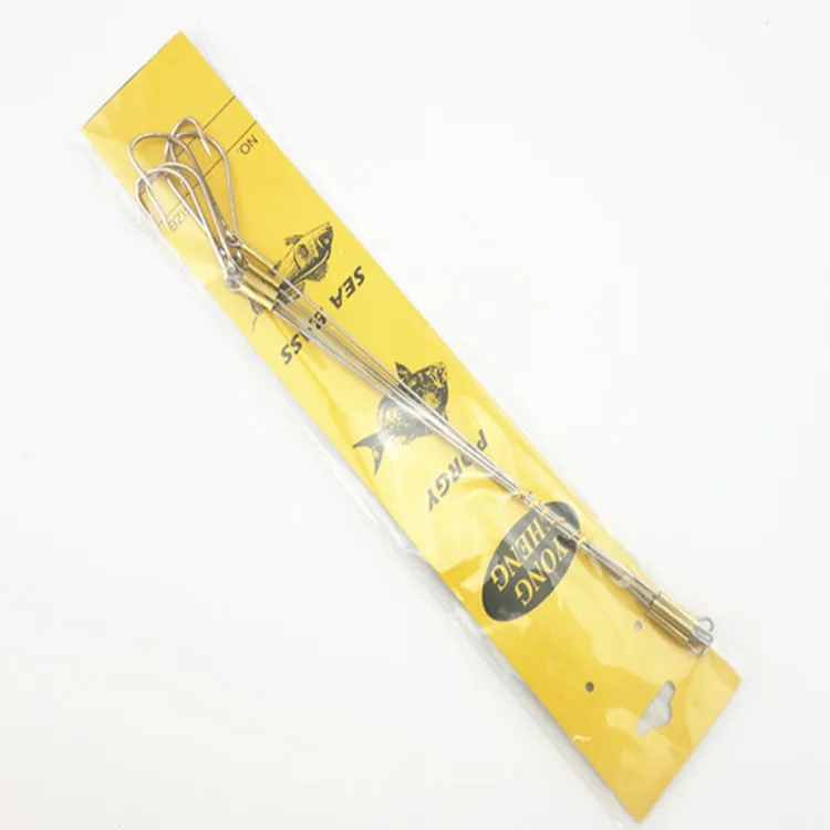 Совместно с рыба 5 шт./упак. большой Размеры Стальная проволока лидеры