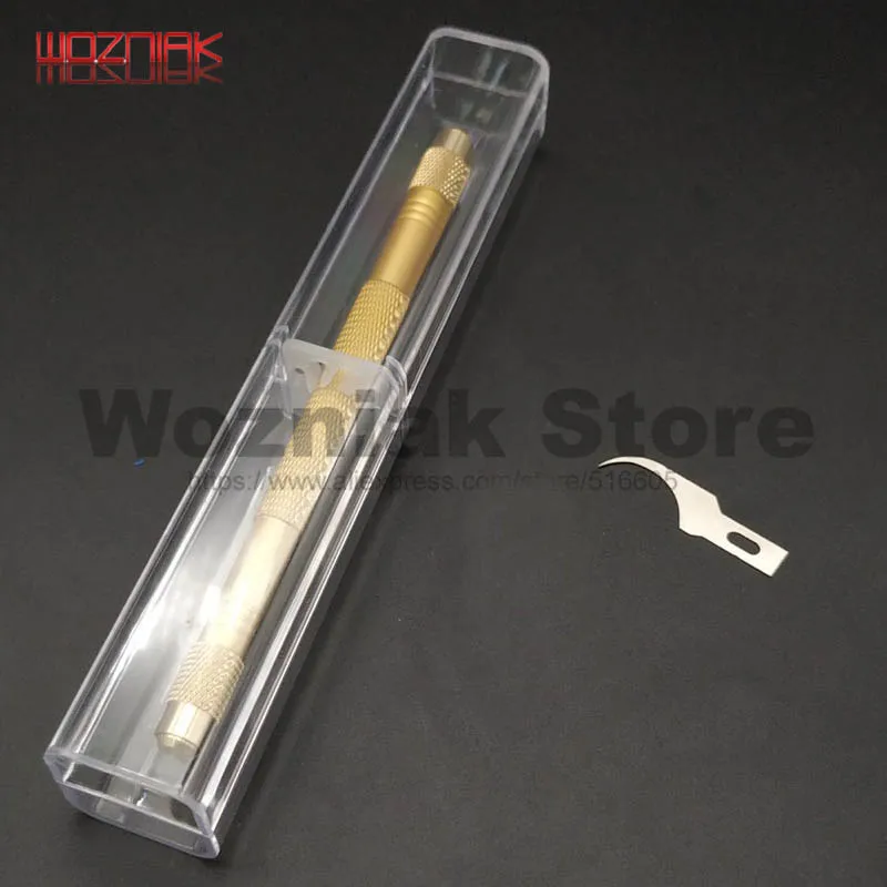 WYLIE 007 008 Профессиональный резиновый нож для удаления чипов IC и черного клея клей