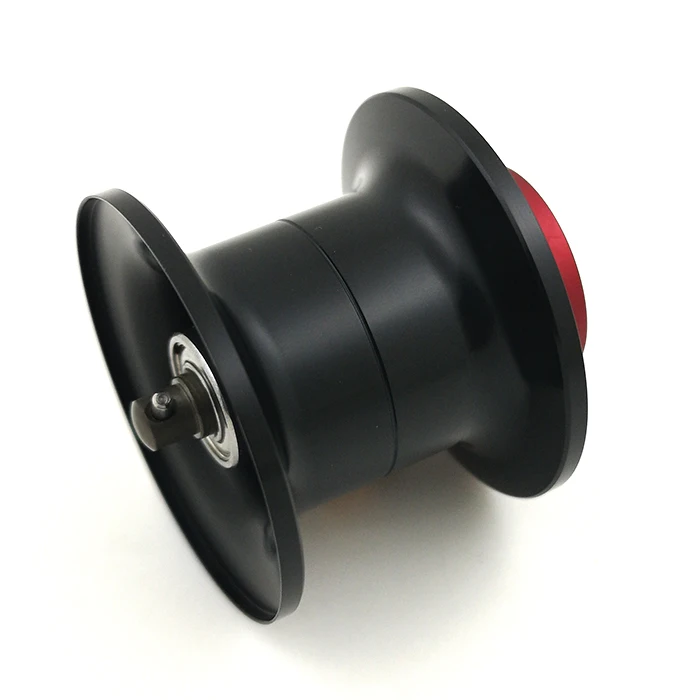 black without holes DAIWA STEEZ серия \ SS SV \ T3 серия \ RYOGA 1016 \ ZIILION SV 1016 длинная литая пользовательская катушка - Цвет: black without holes