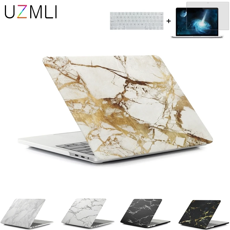 Мраморная текстура защита для ноутбука чехол Macbook Air Pro с retina 11 12 13 15 дюймов новый