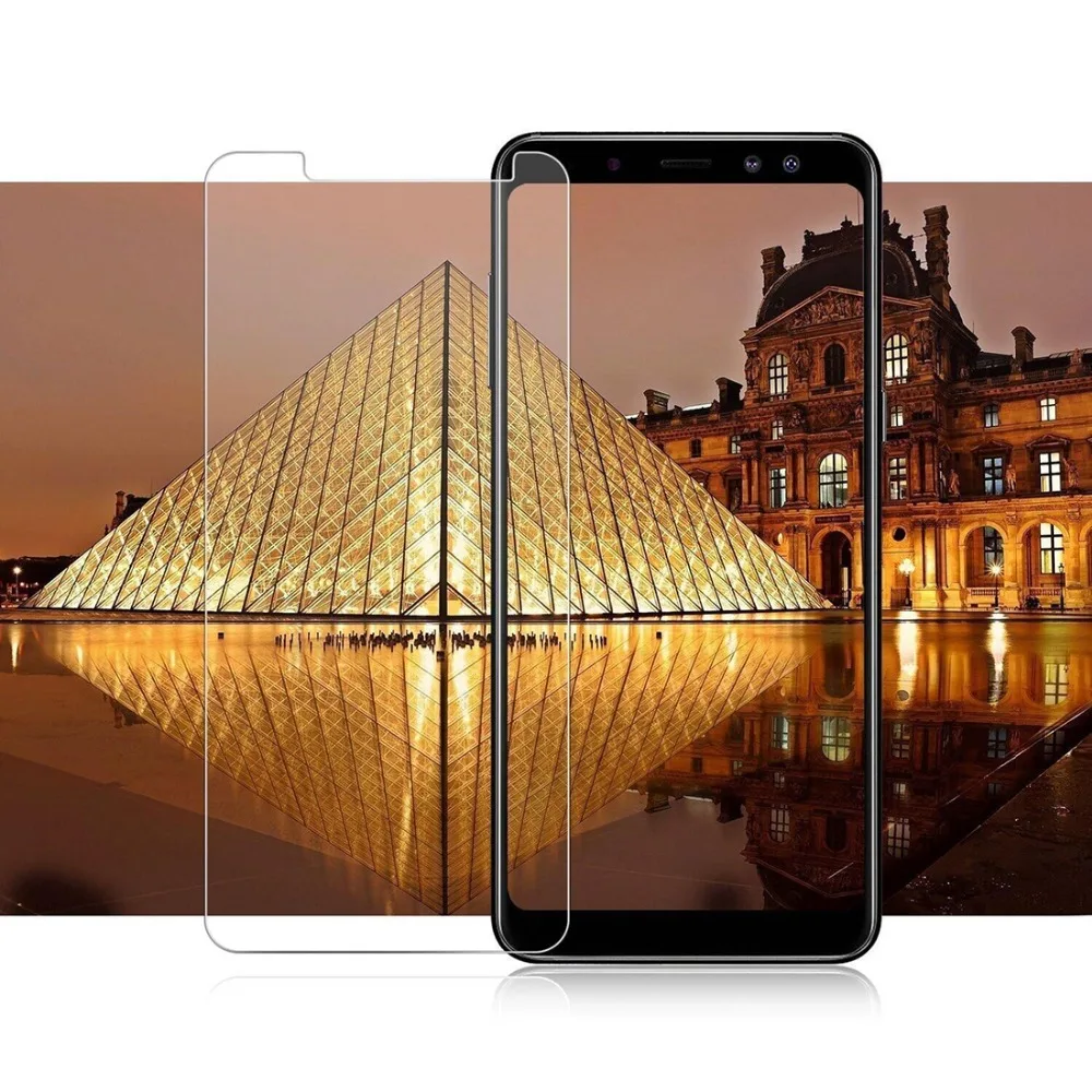 Закаленное стекло для Samsung J2 Pro J4 J6 J8 2018 2 шт. | Мобильные телефоны и аксессуары