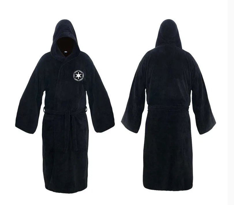 Звездные войны костюм для взрослых Дарт Вейдер рыцаря deluxe Robe Для ванной Халат