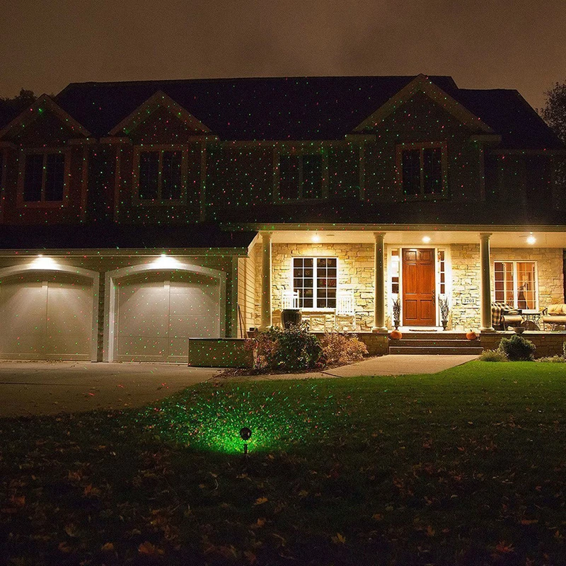 Звездные лазерные светильники IP65 Проекционные Светильники Лазерная лампа для