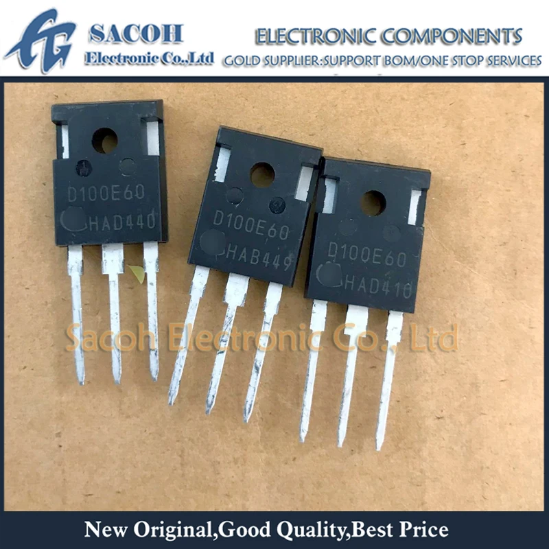 Новый оригинальный диод EmCon 10 шт./лот IDW100E60 D100E60 100E60 или IDW75E60 D75E60 TO-247 100A 600 В с