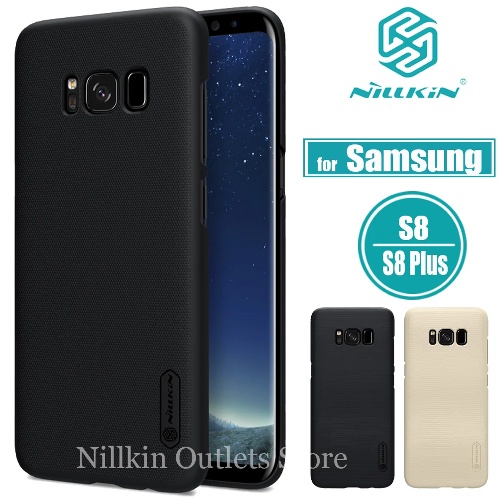 Чехол для samsung Galaxy S8 Plus, матовый чехол Nillkin, Жесткий ПК Пластиковый Чехол для задней панели телефона s для samsung S8, Nilkin Capa