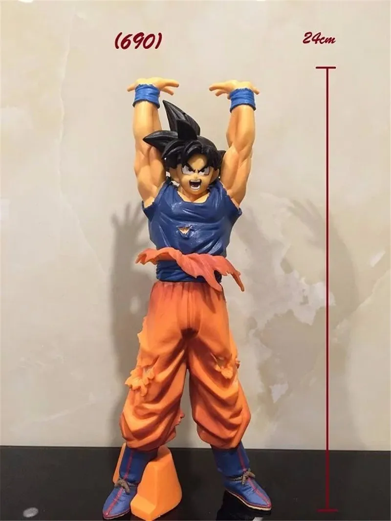 Новейшая аниме Dragon Ball Son Goku Genki Dama Spirit Bomb экшн фигурка Brinquedos DragonBall Коллекционная
