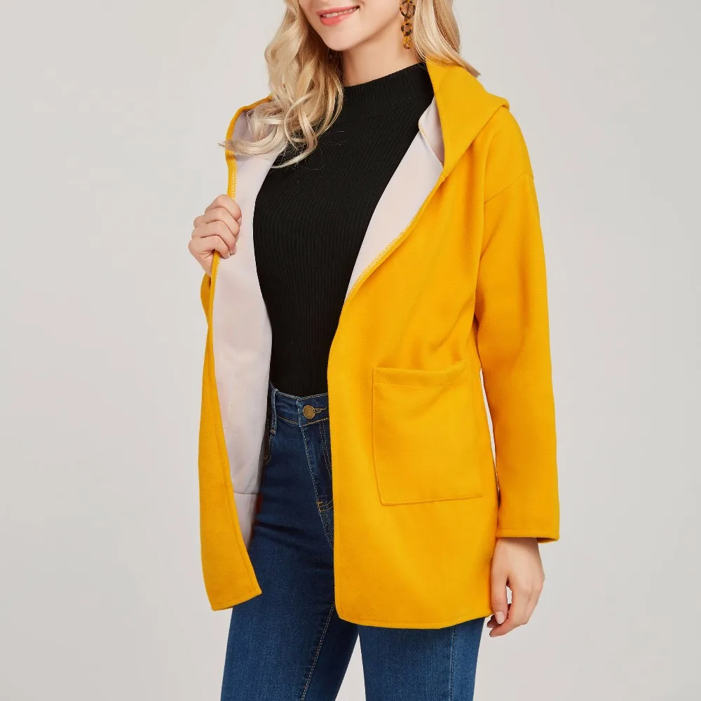 Полушерстяные плюс Размеры пальто Для женщин зима Макси Зима 2018 женские