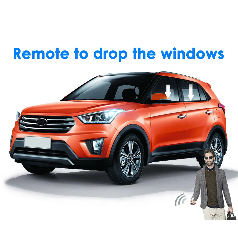 Автомобильное устройство для закрытия окна автомобиля CHSKY Hyundai Creta левый руль без