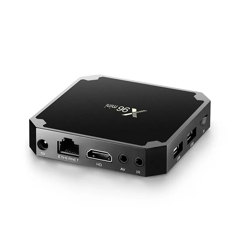 TTVBOX X96 Mini Android TV BOX 7.1 OS 1GB/8GB 2GB/16GB Amlogic S905W Quad Core 4K 2.4GHz WiFi Smart Media player | Электроника