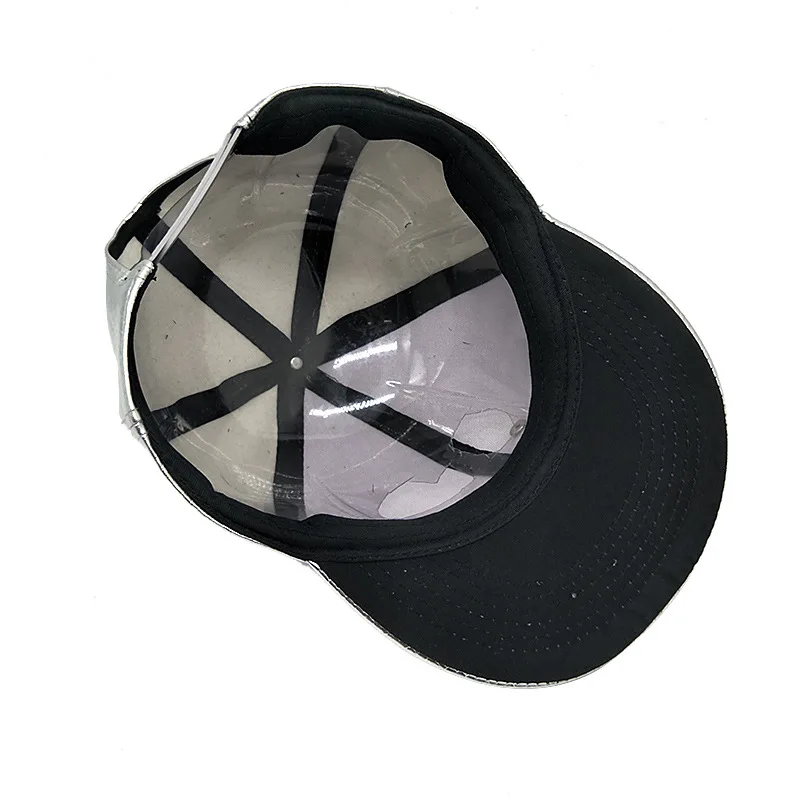 Новая бейсбольная кепка с черепом Snapback для мужчин и женщин хип-хоп плоская