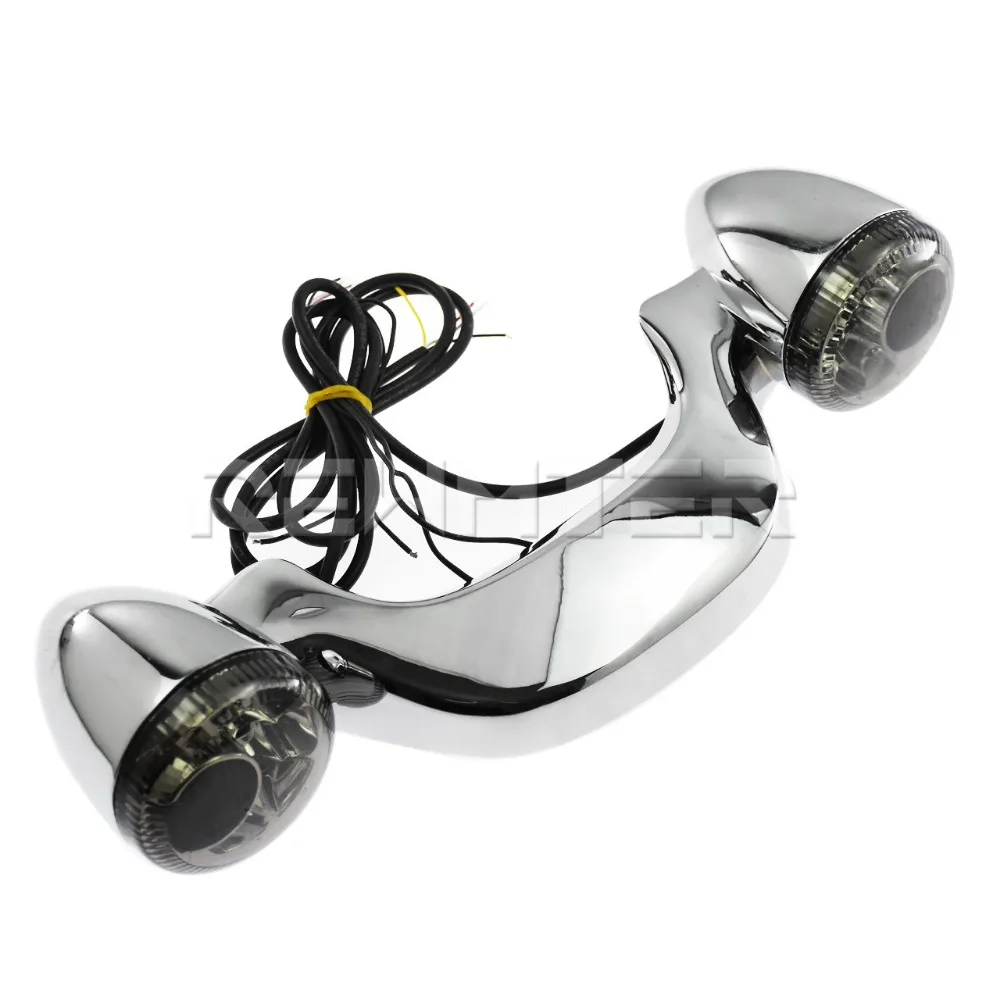 Задний светодиодный стоп сигнал для мотоцикла указатель поворота Harley Touring Street Road