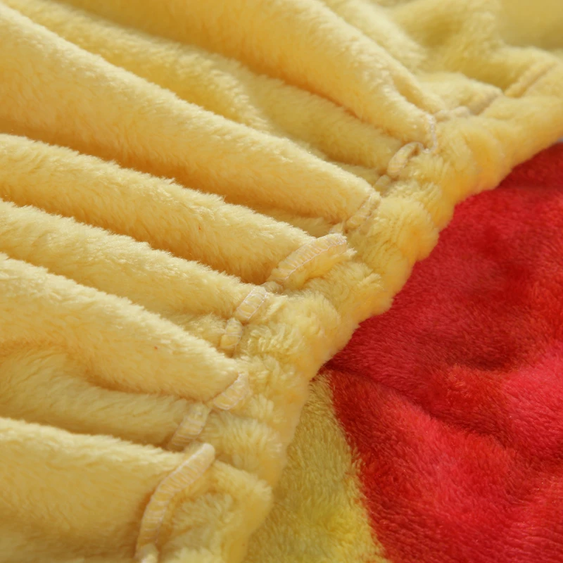 Фланелевая простыня с эластичной резинкой и принтом Винни|Простыня| |