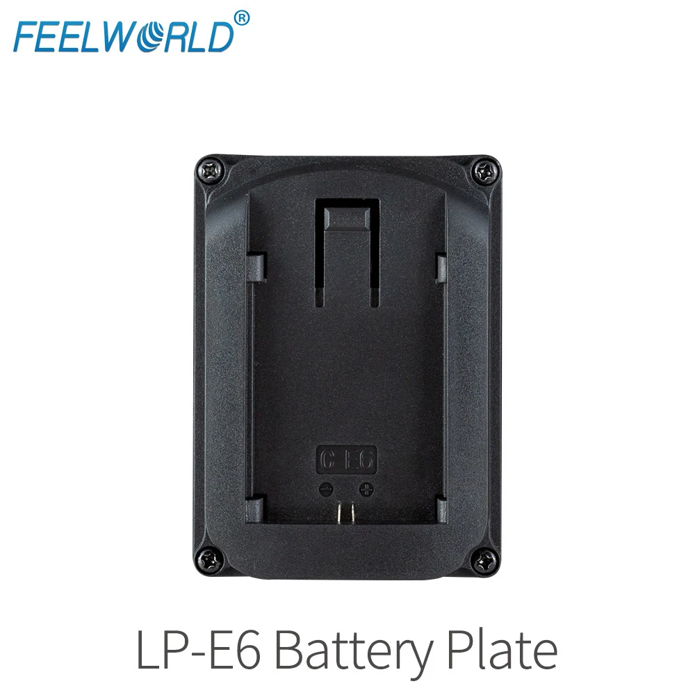 Canon LP E6 пластина аккумулятора для монитора камеры Feelworld F570 T7 T756 FW703 FW760 FW759 A737 и т. д.