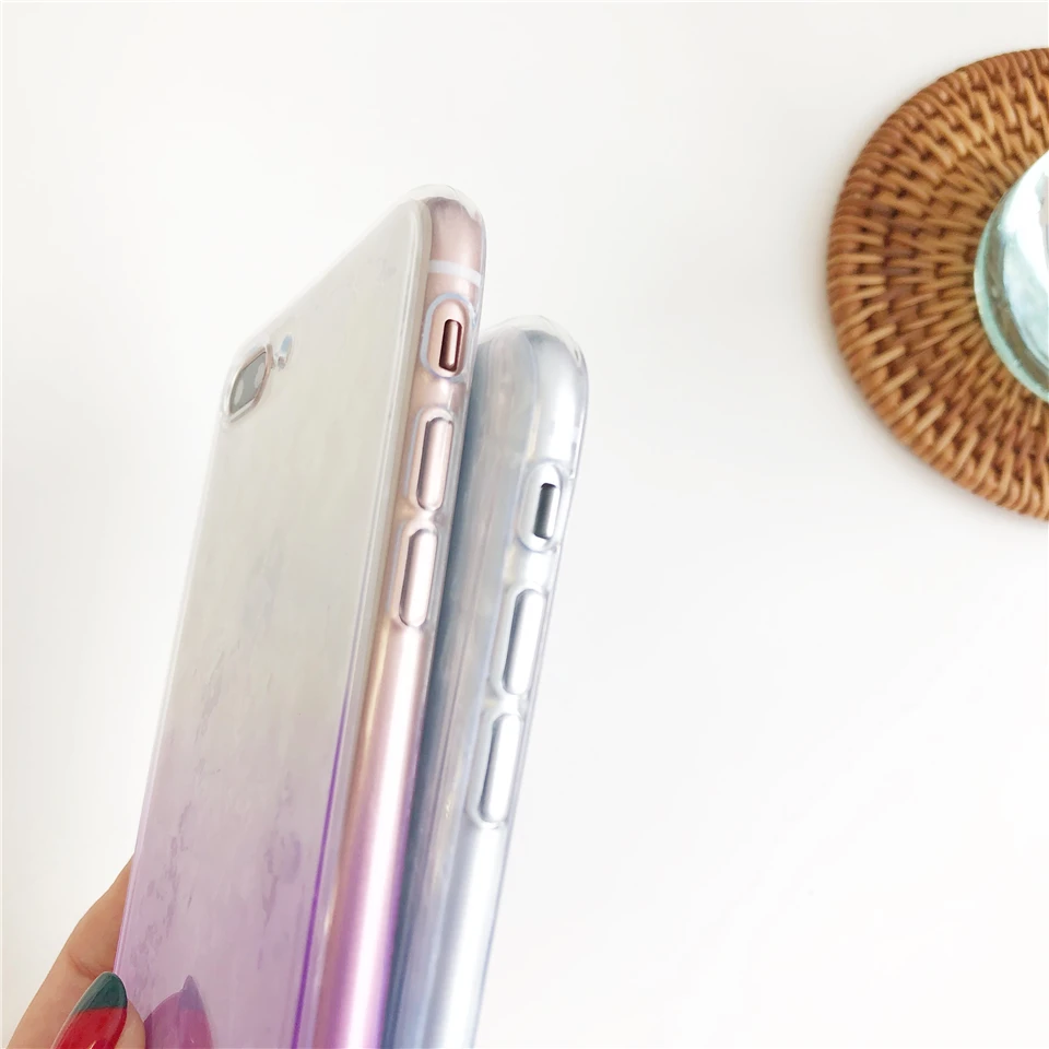 Rainbow Marble TPU Phone Case For iphone 7 Plus 6 6s 8 X XR XS MAX Soft Fundas Silicone Huawei Honor 10 9 9i 7X Y6 Y7 Prime 2018 |
