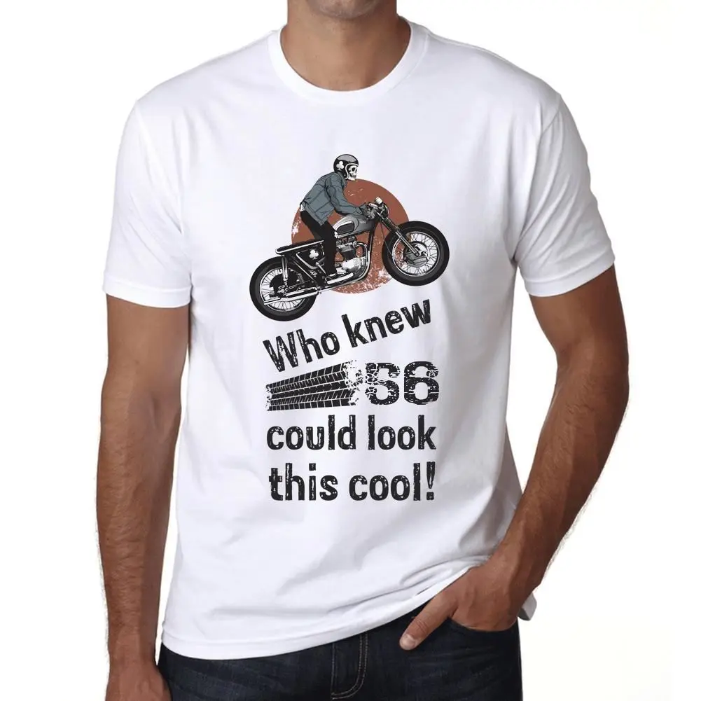 Кто знал 56 Colud вид этот прохладный Hombre Camiseta Blanco Regalo 00469 высокое качество