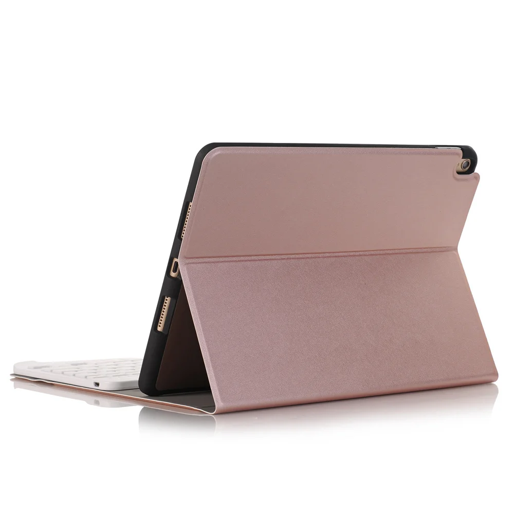 Для iPad Air 3 10 5 Съемный Bluetooth русский/испанский/Иврит Клавиатура + Тонкий Стенд PU