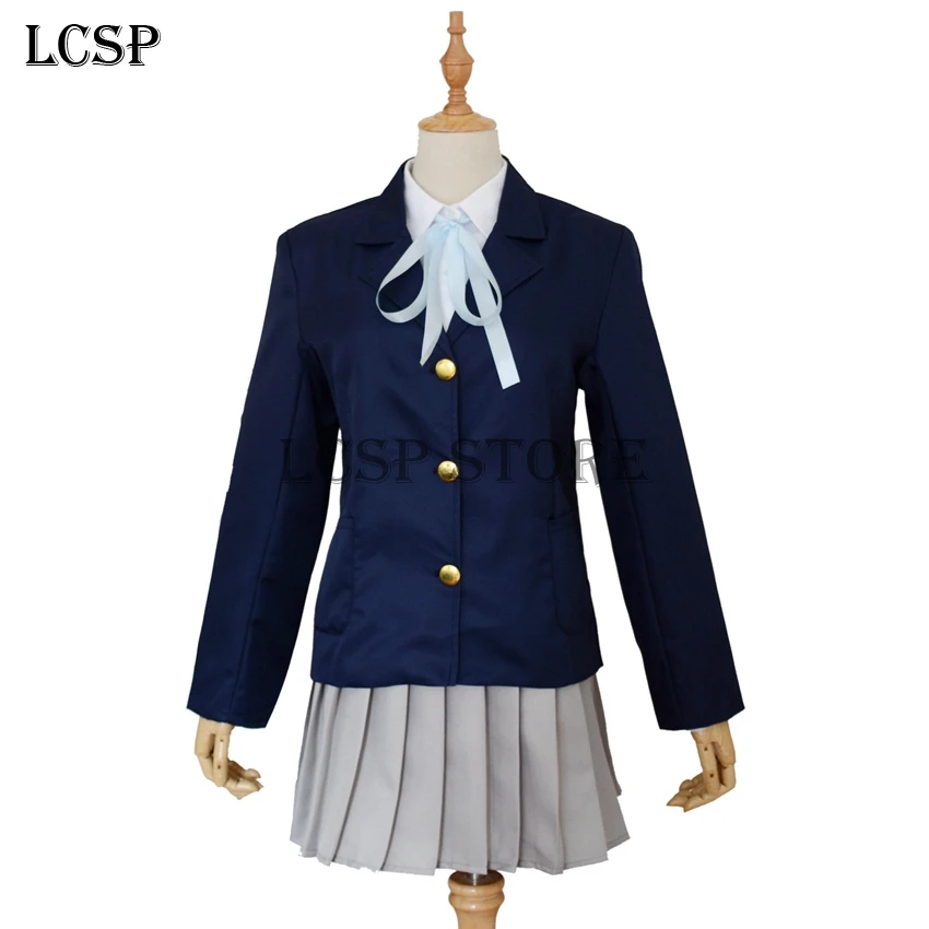 LCSP K on! Костюм для косплея Hirasawa Yui Akiyama Mio японское аниме школьная форма взрослых