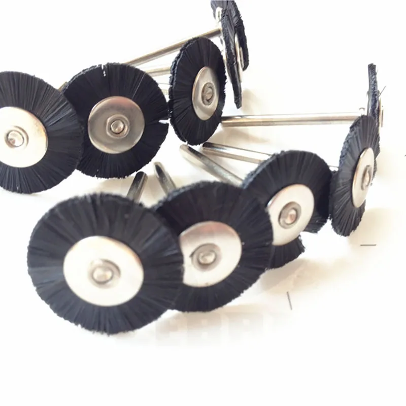 10 шт./партия Т образные Пластиковые кисти из волокна/проволочная щетка для