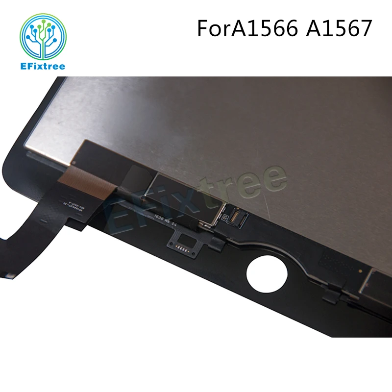 

Free Shipping A1567 A1566 LCD Screen For iPad Air 2 Assembly Touch Screen Display Digitizer Assembly Sitcker Tool Black White