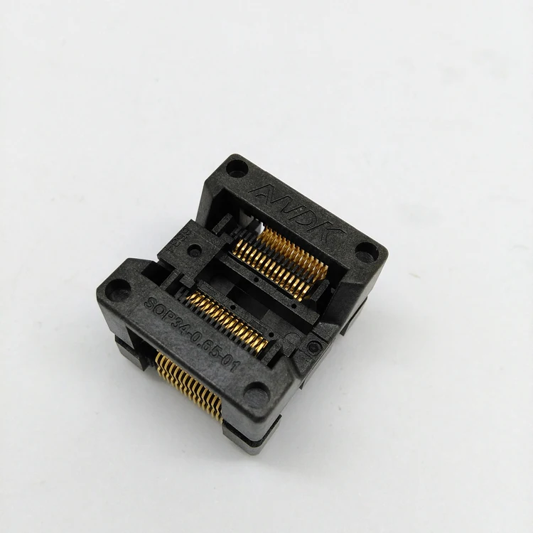 Адаптер для выжигания в розетке ADNK SSOP30 TSSOP30 шаг 0 65 мм IC ширина корпуса 5 3 7 208mil 224mil