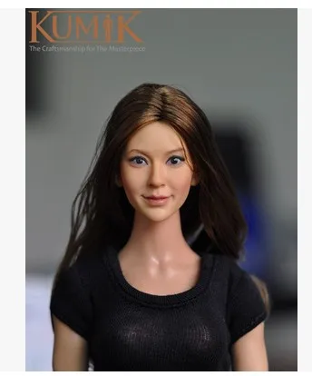 KNL HOBBY KUMIK 13 96 новая красота 1: 6 женская голова для фигурок|head sculpt|female action figuresculpting