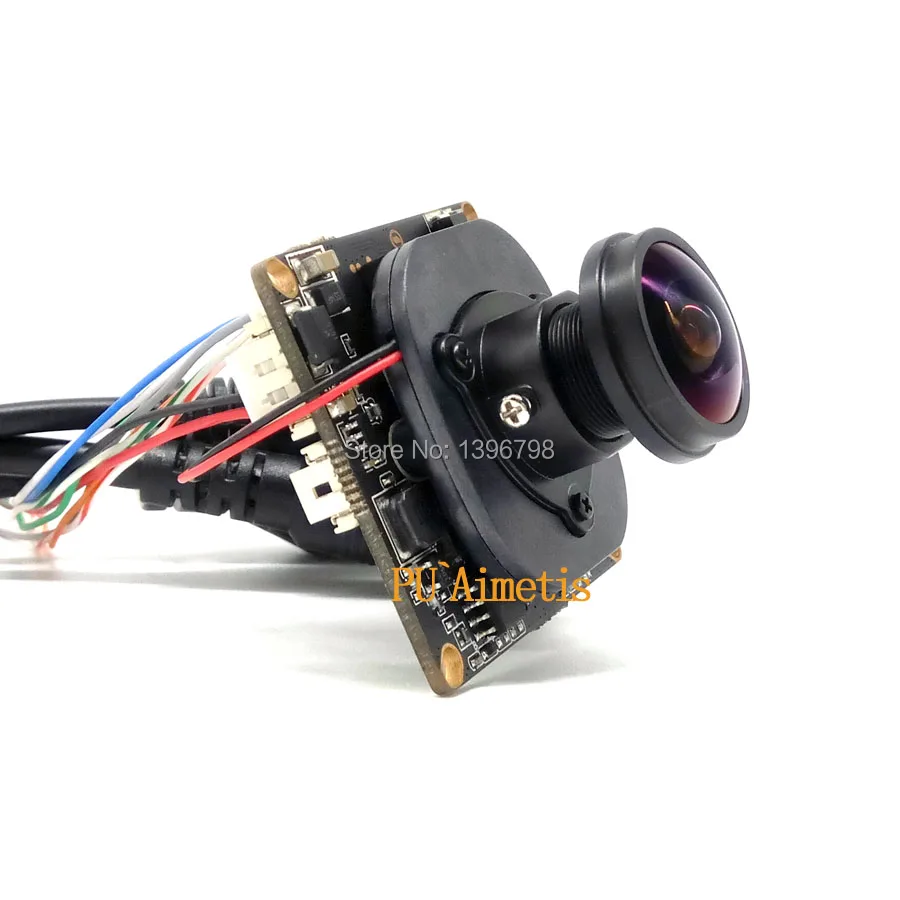 Модуль ip-камеры IMX322 2.0MP 1080P 360 градусов широкоугольный рыбий глаз панорамная