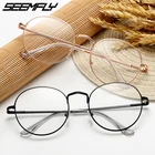 Очки Seemfly для близорукости для мужчин и женщин, готовые ретро-очки для зрения, для мужчин и женщин, оптические очки унисекс, от 1,0 до-4,0
