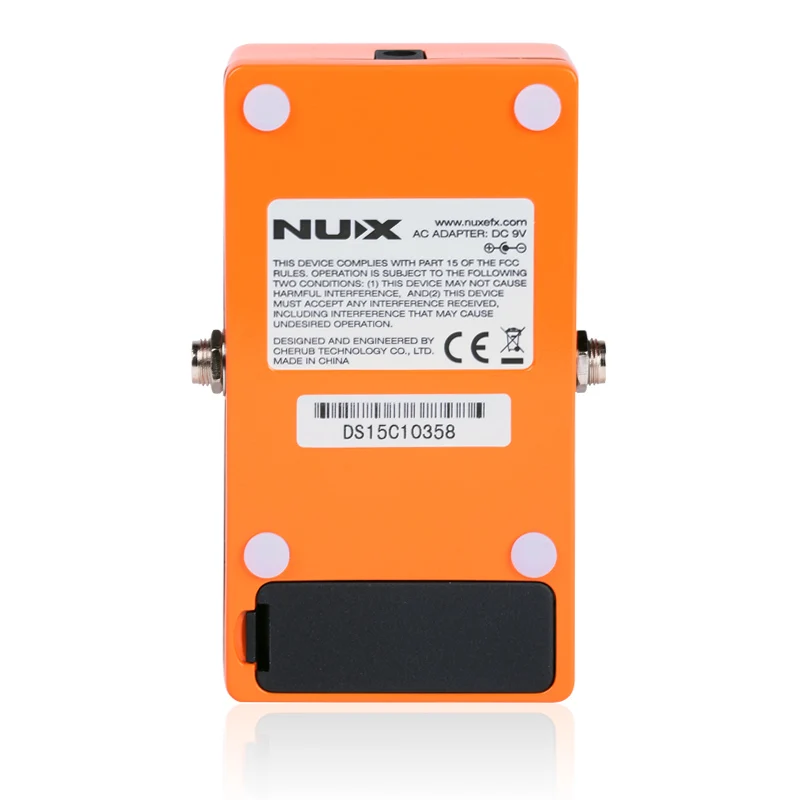 NUX DS-3 британская дисторсия Гитара педаль эффектов crunch Distortion коричневый звук с высоким коэффициентом усиления трубка dist stompbox