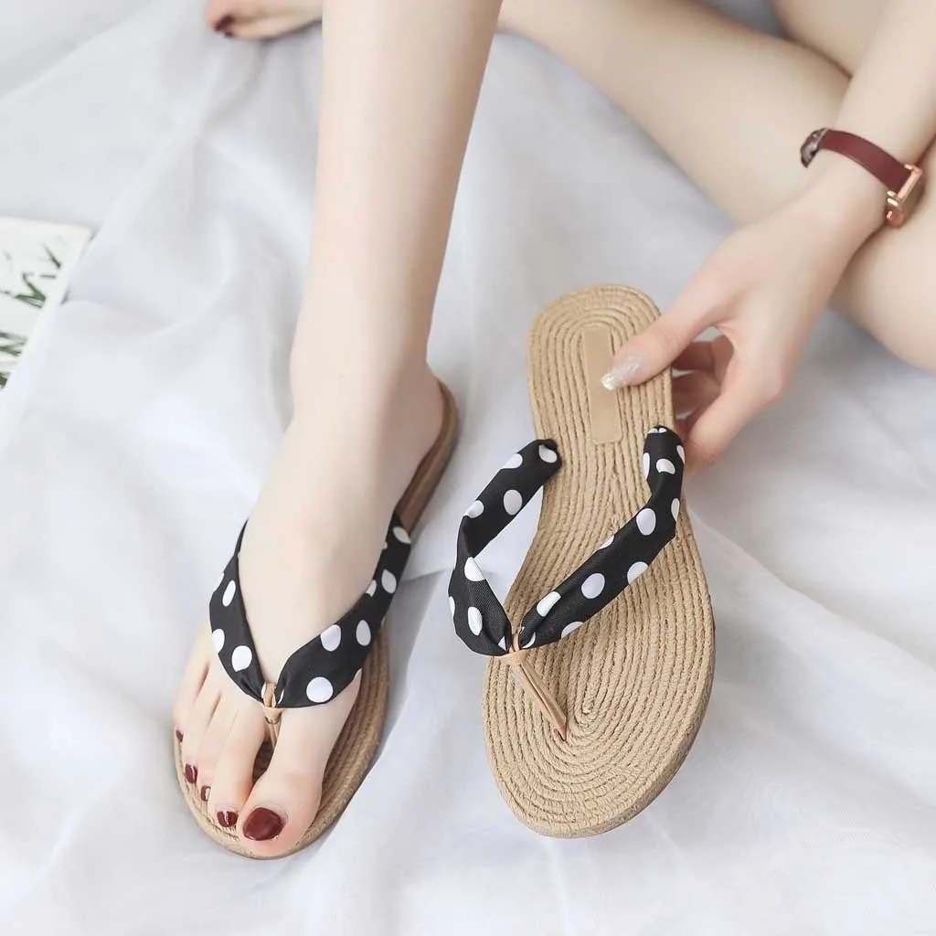 Модные летние женские повседневные Нескользящие шлепанцы SAGACE пляжные уличные