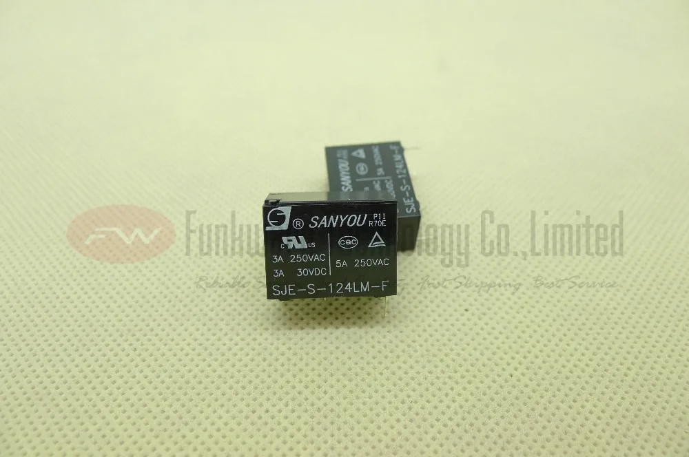 SJE S 105LM 112LM 124LM реле питания 5A 250VAC 4 контакта|Реле| |