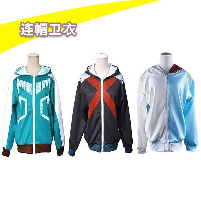 Костюм для косплея моя геройская Академия боку нет героев мидория Izuku Bakugou Katsuki