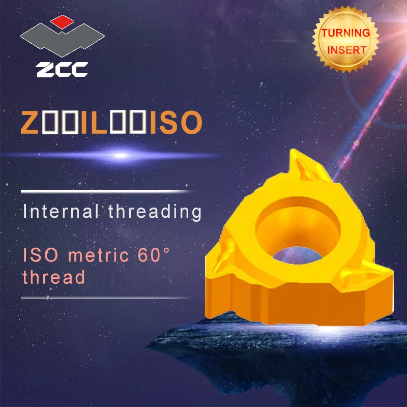 

10pcs/lot Z11IL0.5-2.0ISO YBG205 YBG203 original ZCC carbide insert lathe tools cnc carbide threading inserts