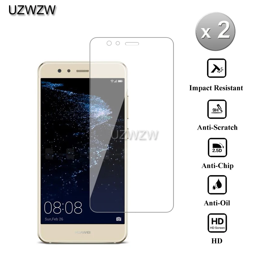 2 шт для huawei P10 Lite стекло 2.5D защитное Премиум Закаленное стекло для huawei P10 Lite Защитная пленка для экрана