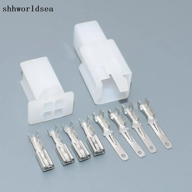 Shhworldsea10set мотоцикл электрический многоразъемный (2 8 мм) 4-сторонний автомобильный